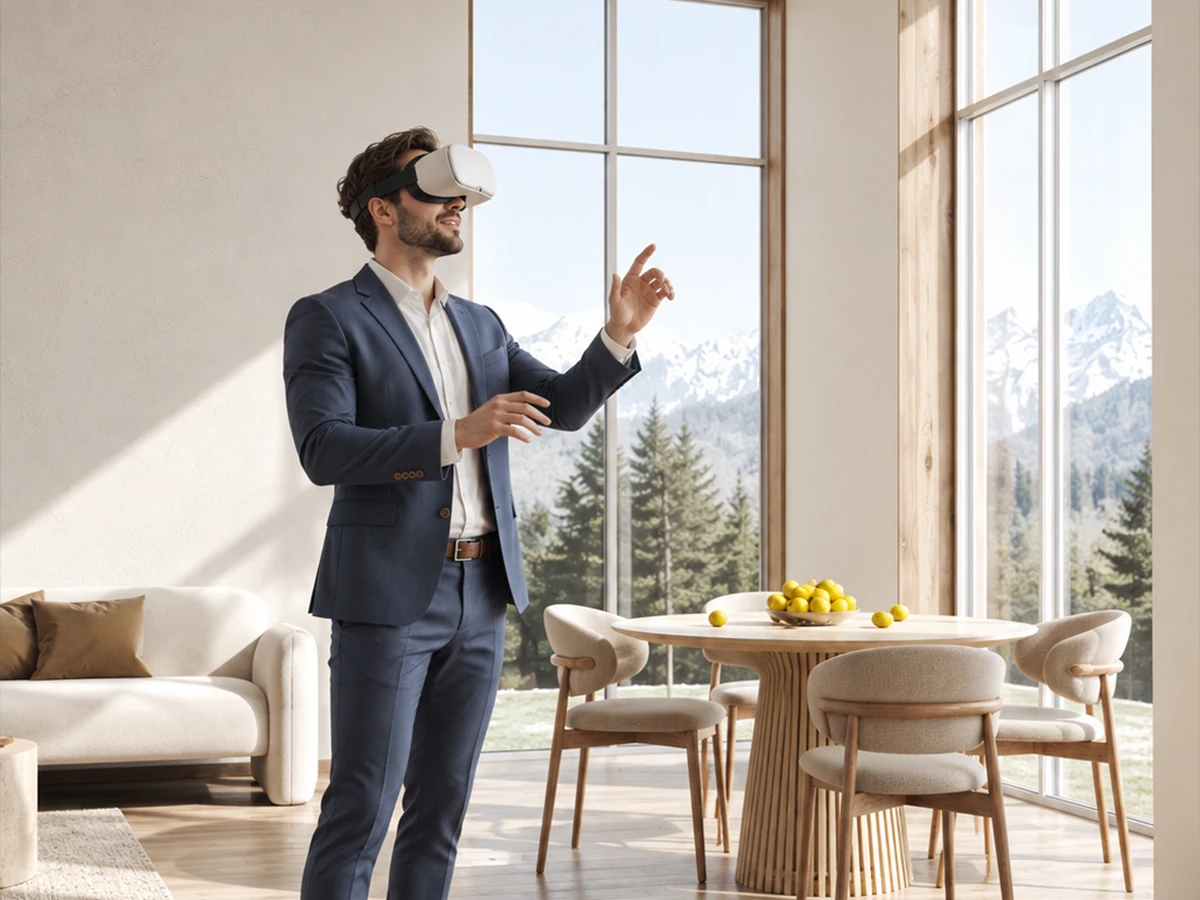 VR architectural visualization experience