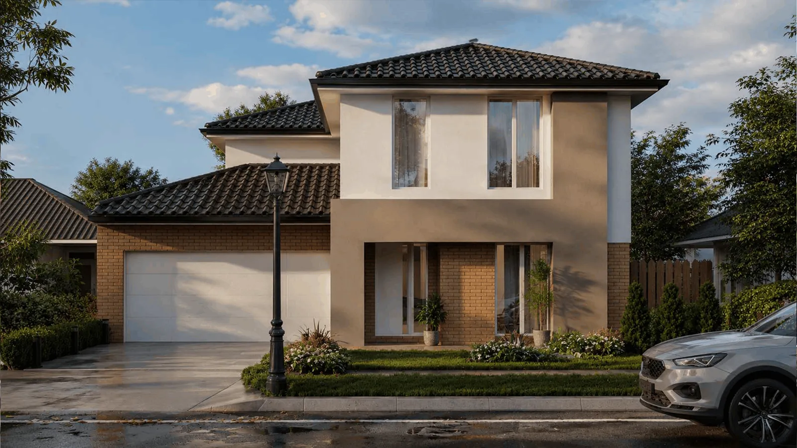 Featured architectural visualization project one